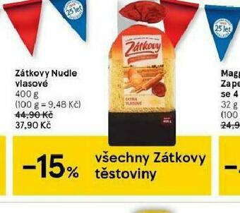 Tesco Zátkovy nudle vlasové nabídka