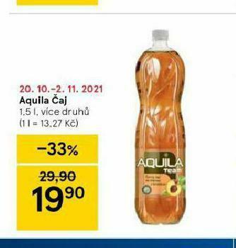 Tesco Aquila čaj nabídka