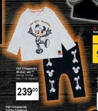 Tesco Chlapecký mickey set nabídka