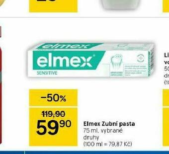 Tesco Elmex zubní pasta nabídka