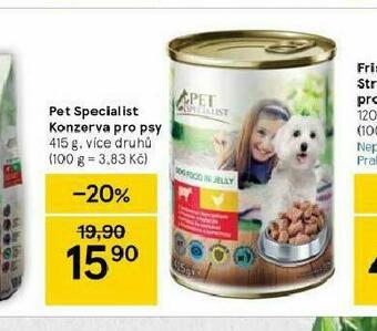 Tesco Pets pecialist konzerva pro psy nabídka