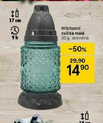 Tesco Hřbitovní svíčka malá nabídka