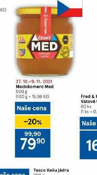 Tesco Medokomerc med nabídka