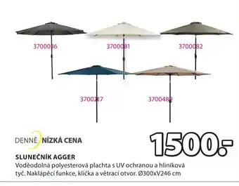 JYSK SLUNEČNÍK AGGER nabídka