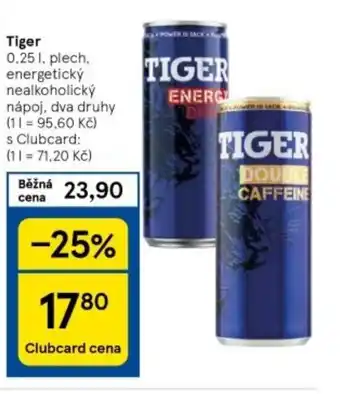 Tesco Tiger nabídka