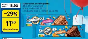 Tesco Studentská pečeť Oplatka nabídka