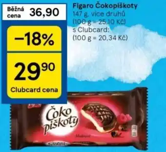 Tesco Figaro Čokopiškoty nabídka