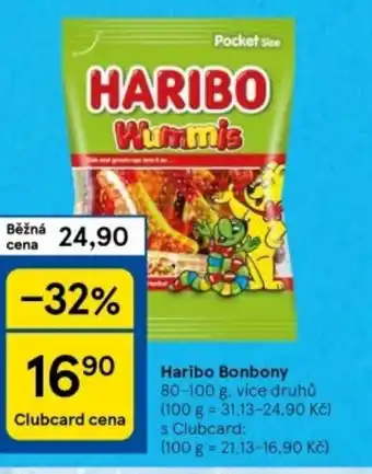 Tesco Haribo Bonbony nabídka