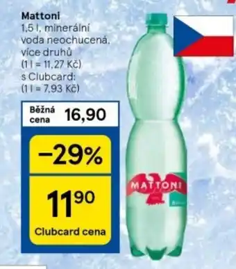 Tesco Mattoni nabídka