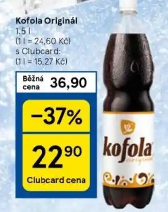 Tesco Kofola Originál nabídka