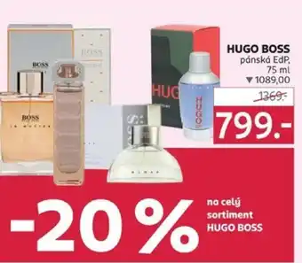 Rossmann HUGO BOSS pánská EdP nabídka