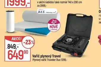 Globus Vařič plynový travel nabídka