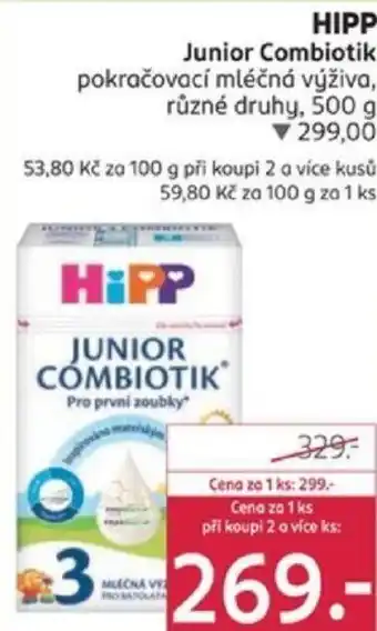 Rossmann HIPP Junior Combiotik nabídka