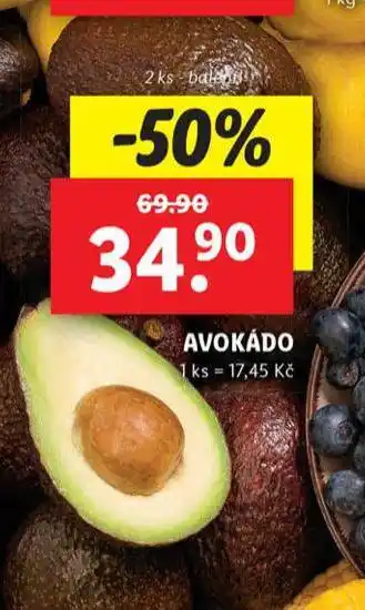 Lidl Avokádo nabídka