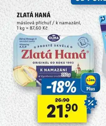 Lidl Zlatá haná nabídka