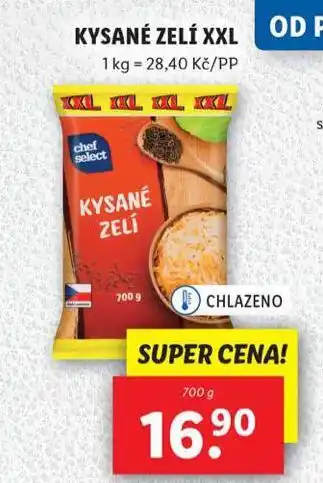 Lidl Kysané zelí nabídka