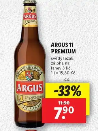 Lidl Pivo argus nabídka