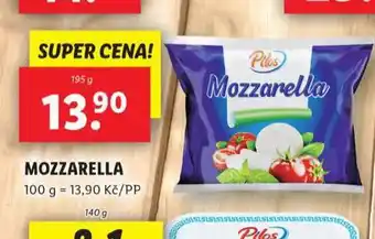 Lidl Mozzarella nabídka