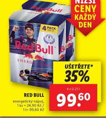 Lidl Red bull nabídka