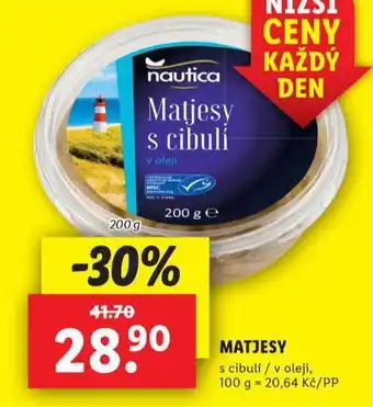 Lidl Matjesy nabídka