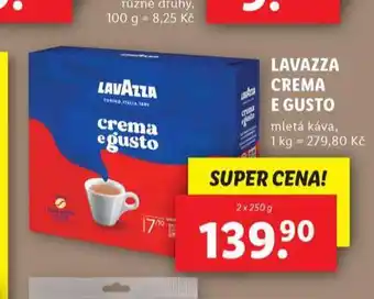 Lidl Káva lavazza nabídka