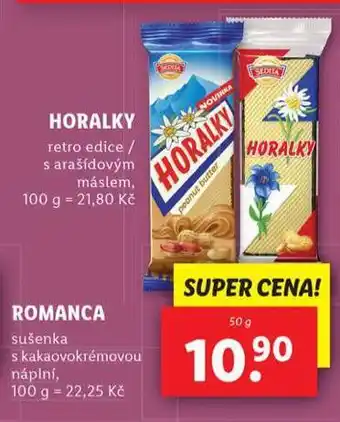 Lidl Horalky nabídka