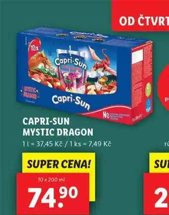 Lidl Capri sun nabídka