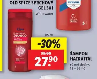 Lidl Šampon hairvital nabídka