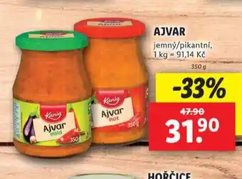 Lidl Ajvar nabídka