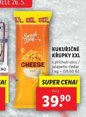 Lidl Kukuřičné křupky nabídka