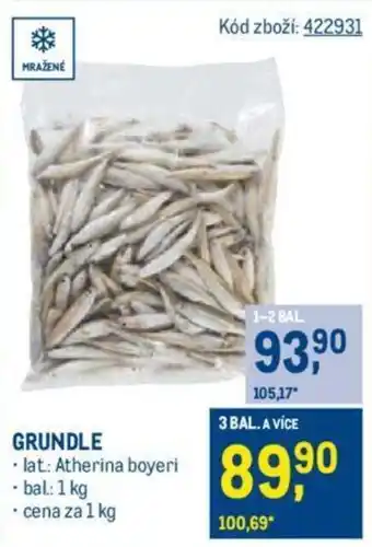 Makro GRUNDLE nabídka