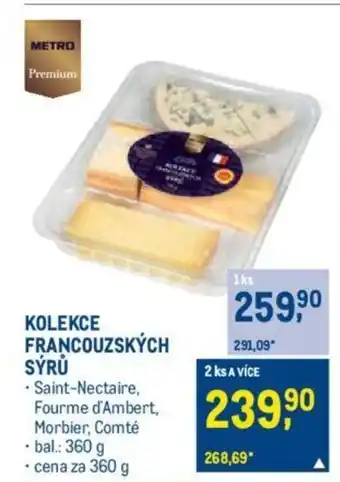 Makro KOLEKCE FRANCOUZSKÝCH SÝRŮ nabídka