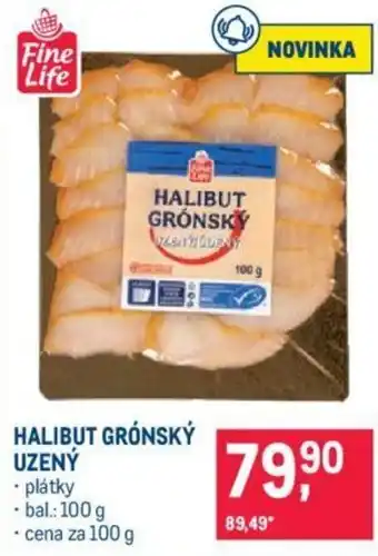 Makro HALIBUT GRÓNSKÝ UZENÝ nabídka