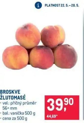 Makro BROSKVE ŽLUTOMASÉ nabídka