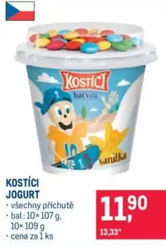 Makro KOSTÍCI JOGURT nabídka