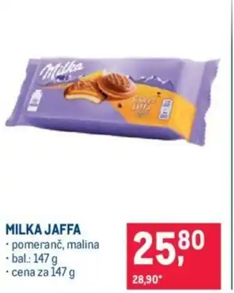 Makro MILKA JAFFA nabídka