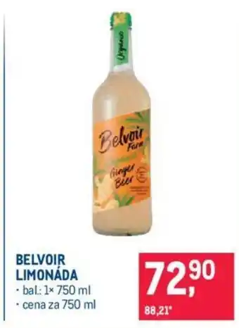 Makro BELVOIR LIMONÁDA nabídka