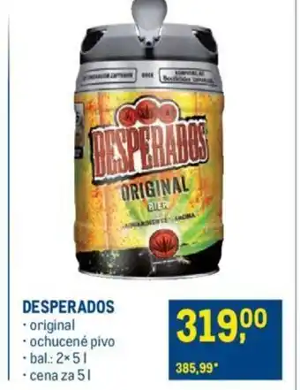 Makro DESPERADOS nabídka