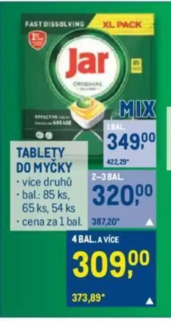Makro TABLETY DO MYČKY nabídka