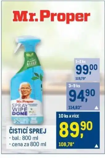 Makro ČISTICÍ SPREJ nabídka