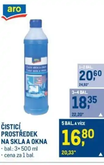 Makro ČISTICÍ PROSTŘEDEK NA SKLA A OKNA nabídka