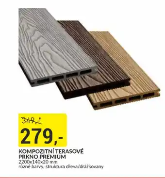 Baumax KOMPOZITNÍ TERASOVÉ PRKNO PREMIUM nabídka
