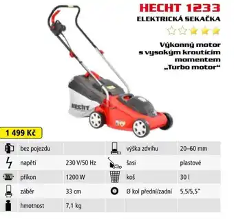 Hecht HECHT 1233 ELEKTRICKÁ SEKAČKA nabídka