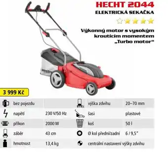 Hecht HECHT 2044 ELEKTRICKÁ SEKAČKA nabídka