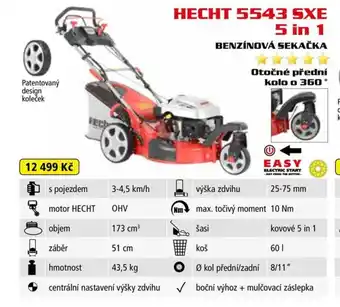 Hecht HECHT 5543 SXE 5 in 1 BENZÍNOVÁ SEKAČKA nabídka