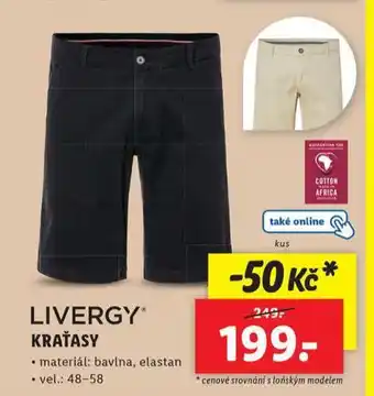 Lidl Kraťasy nabídka