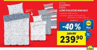 Lidl Ložní povlečení renforcé nabídka