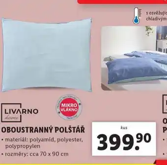 Lidl Oboustranný polštář nabídka