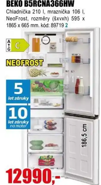 EVA BEKO B5RCNA366HW nabídka