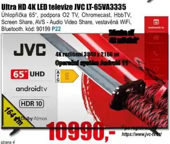 EVA Ultra HD 4K LED televize JVC LT-65VA3335 nabídka